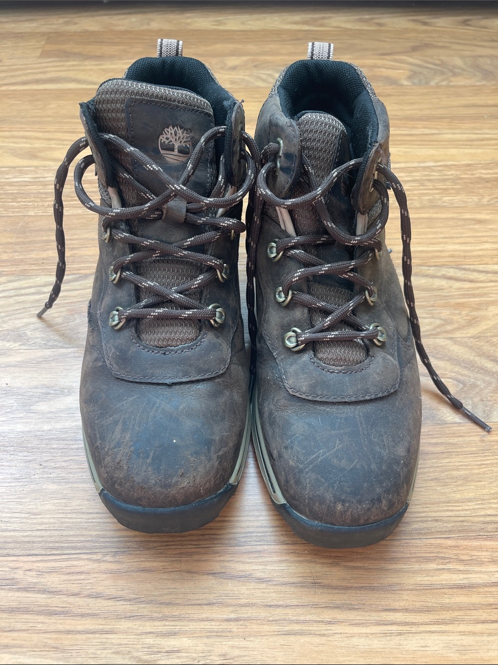 Timberland Brown Leather Outdoor Hiking Boots